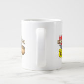 Kerzen von Kwanzaa - Jumbo-Tasse (Rückseite)