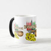 Kerzen von Kwanzaa - Verwandlungstasse (Vorderseite Links)