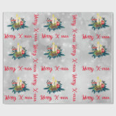 Kerzen Wrapping Papier Geschenkpapier (Flach)