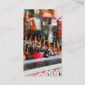 Kerzenäpfel - Platin Visitenkarte (Rückseite)