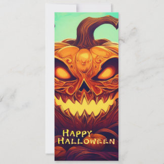 Kerzenbeleuchteter ausgehöhlter Kürbis Halloween K