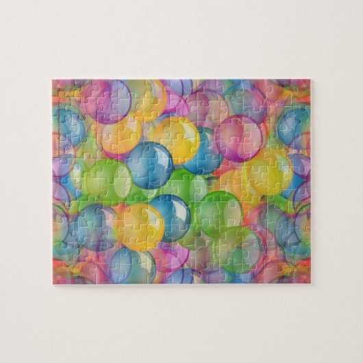 Kerzenblasen Puzzle (Horizontal)