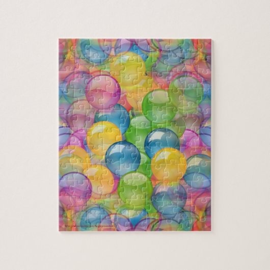 Kerzenblasen Puzzle (Vertikal)