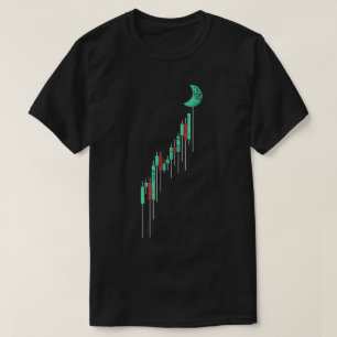 Kerzenchart Bis Zum Mond T-Shirt