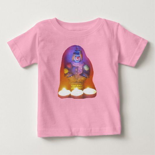 KerzenClown - Baby T-shirt (Vorderseite)