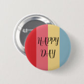 Kerzenfarben vertikal gestreift button (Vorne & Hinten)