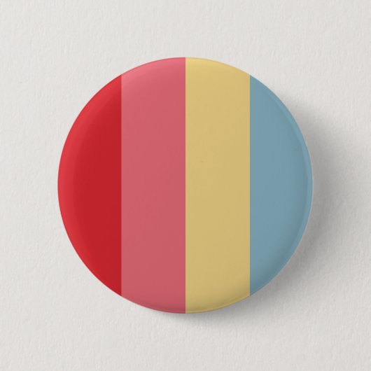 Kerzenfarben vertikal gestreift button (Vorderseite)