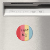 Kerzenfarben vertikal gestreift magnet (In Situ (Geschirrspüler))