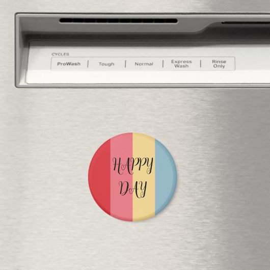 Kerzenfarben vertikal gestreift magnet (In Situ (Geschirrspüler))