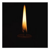 Kerzenflame 2 fotodruck (Vorne)