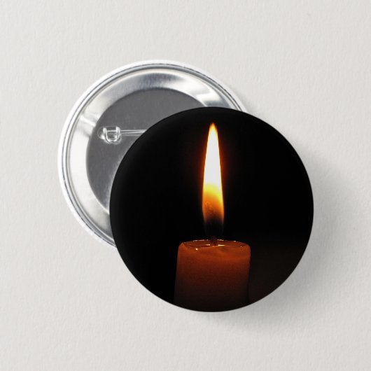 Kerzenflame Button (Vorne & Hinten)