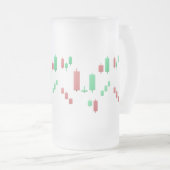 Kerzenhalter Mattglas Bierglas (VorderseiteRechts)