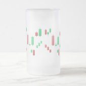 Kerzenhalter Mattglas Bierglas (Mittel)