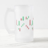 Kerzenhalter Mattglas Bierglas (Links)