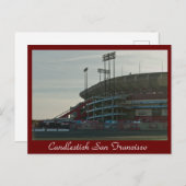 Kerzenhalter Postkarte (Vorne/Hinten)