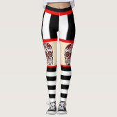 Kerzenhalterung Schurkeneffekt Leggings (Vorderseite)