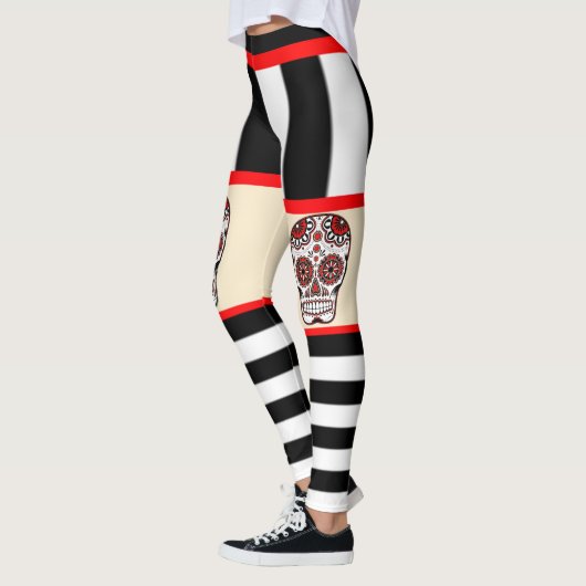 Kerzenhalterung Schurkeneffekt Leggings (Links)