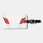 Kerzenherz Gepäckanhänger (Vorderseite horizontal)