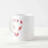 Kerzenherz Kaffeetasse (Vorderseite Links)