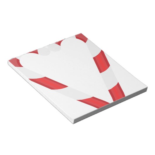 Kerzenherz Notizblock (angewinkelt)