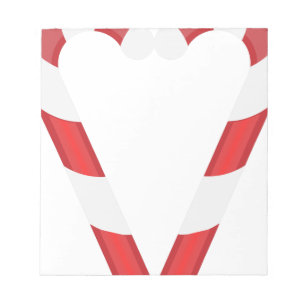 Kerzenherz Notizblock