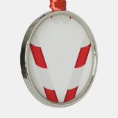 Kerzenherz Ornament Aus Metall (Rechts)