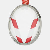 Kerzenherz Ornament Aus Metall (Links)