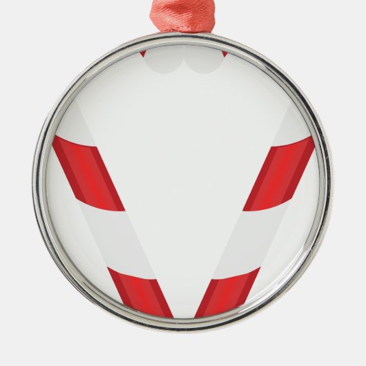Kerzenherz Ornament Aus Metall (Vorne)