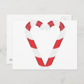 Kerzenherz Postkarte (Vorne/Hinten)