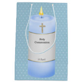 Kerzenjunge * wählen Sie die Hintergrundfarbe Mittlere Geschenktüte (Rückseite)