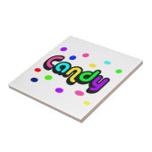 Kerzenleuchte Fliese (Seite)