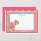 Kerzenlicht Dankeskarte (Vorne/Hinten)