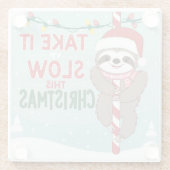 Kerzenlicht, frohe Weihnachten, Gruß der Saison, T Glasuntersetzer (Rückseite)