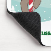 Kerzenlicht, frohe Weihnachten, Gruß der Saison, T Mousepad (Ecke)