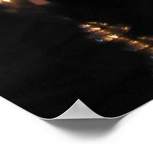 Kerzenlicht Poster (Ecke)