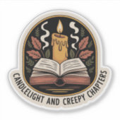 Kerzenlicht und Creepsis Kapitel Aufkleber (Vorderseite)