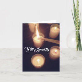 Kerzenlichtkarte Karte