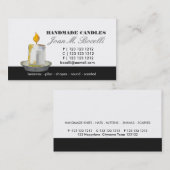 Kerzenmacher ~ Making Visitenkarte (Vorne/Hinten)