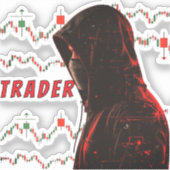 Kerzenmeister – Chartmuster-Aufkleber für TRADER Aufkleber (Vorderseite)