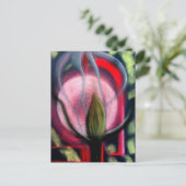 Kerzenmond Postkarte (Stehend Vorderseite)