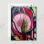 Kerzenmond Postkarte (Vorne/Hinten)