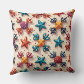 Kerzenpolster Kissen (Rückseite)