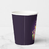 Kerzenschein Pappbecher (Rechts)