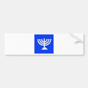 Kerzenständer Yarmulke menorah Religion Israel Autoaufkleber