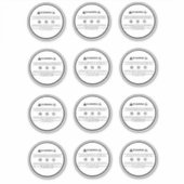 Kerzenwarnzeichen generisch aufkleber (Vorderseite)