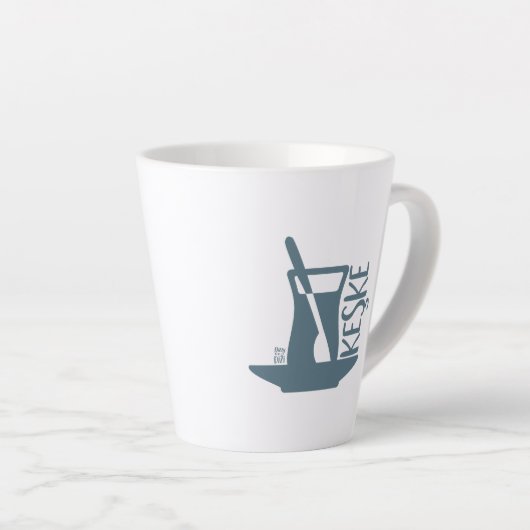 Keske Latte Tasse (Rechte Ecke)