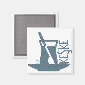 Keske Magnet (Vorderseite/Rückseite)