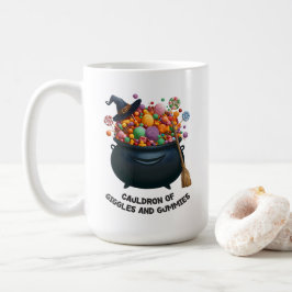 Kessel Der Lachsalven Und Gummibärchen Kaffeetasse