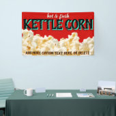 Kessel-Mais-Popcorn-Geschäfts-Festival-Marketing Banner (Messeveranstaltung)