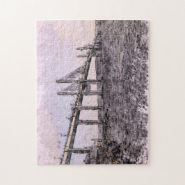 Kessock Bridge Scotland Artistic Watercolour Puzzle